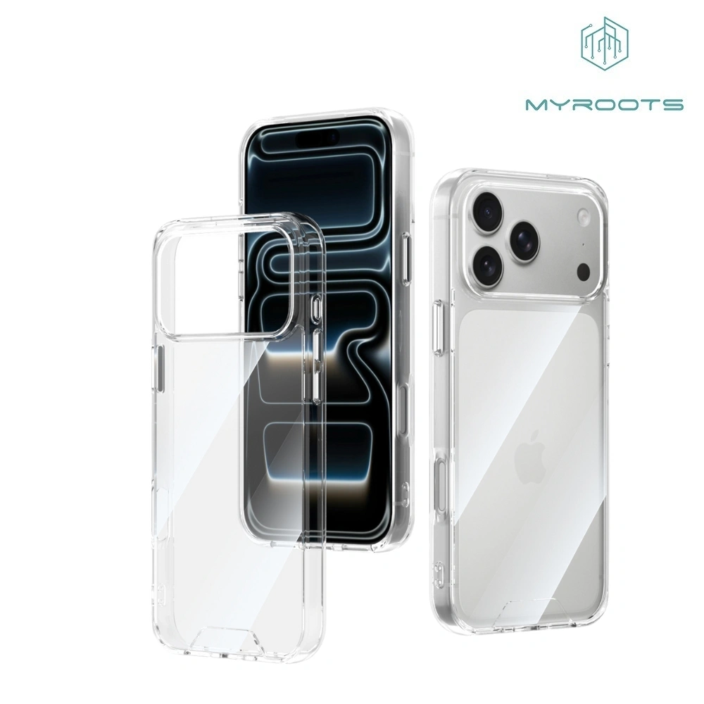 Myroots Military Hard Clear Case Transparant Untuk Iphone For 17 16E 16 15 14 13 12 11 Pro Max X Xs Max Xr 6S 7 8 Plus + Protector Camera Kamera