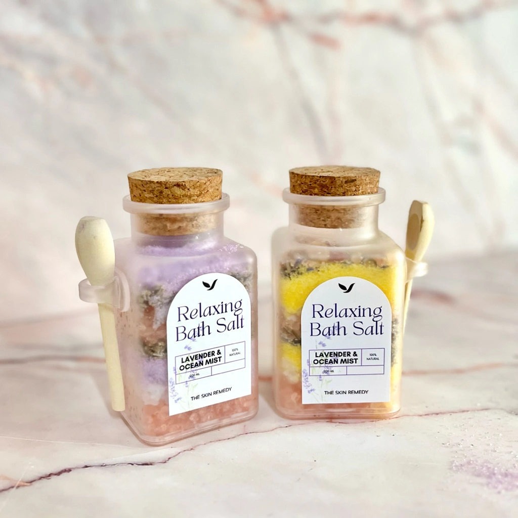 [Pre-Launching] THE SKIN REMEDY Relaxing Salt Bath 220g - Natural Ingredients