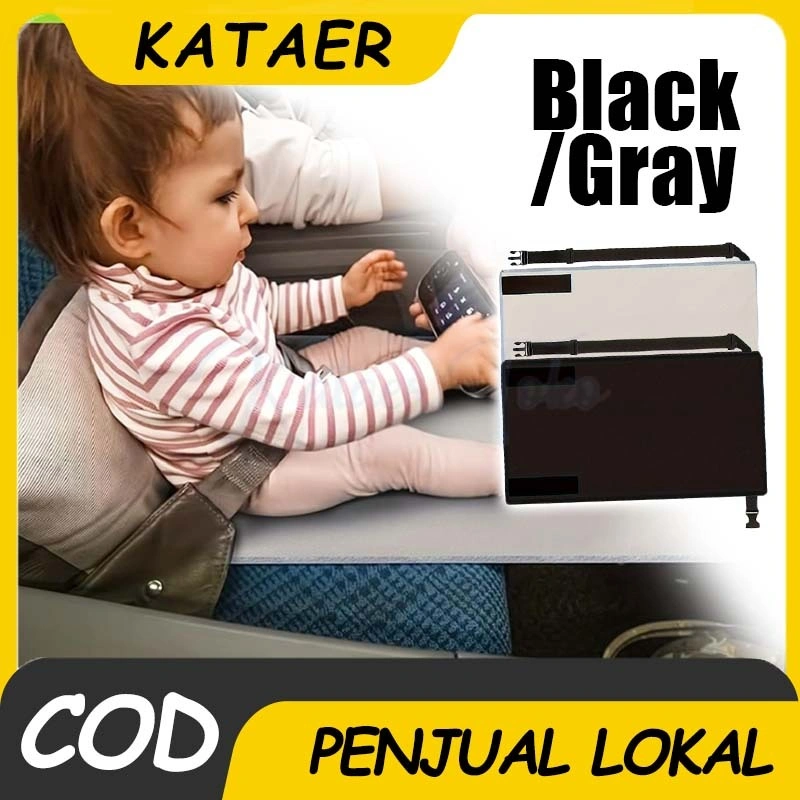 Portable Airplane Seat Extender Kasur Pesawat Anak Travel Footrest Tempat Tidur Anak Pesawat Dudukan Pemanjang Kursi