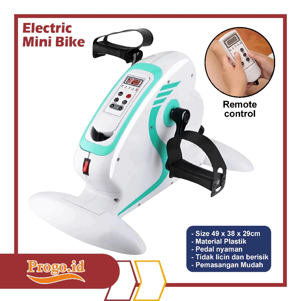 Zeuss Mini Electric Exercise Bike Sepeda Terapi Statis / Mini Elektrik ALAT OLAHRAGA TERAPI STROKE