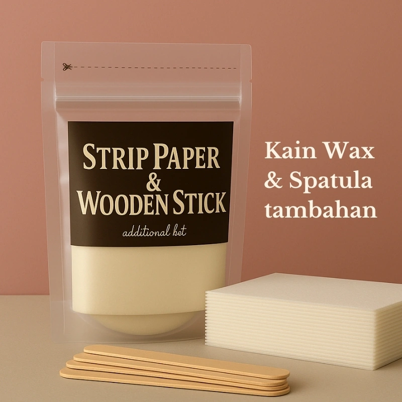 Coolsugar Striper Kain Waxing Pencabut Wax Strip Strips Bulu Lembar Paper Reusable Kertas Removal