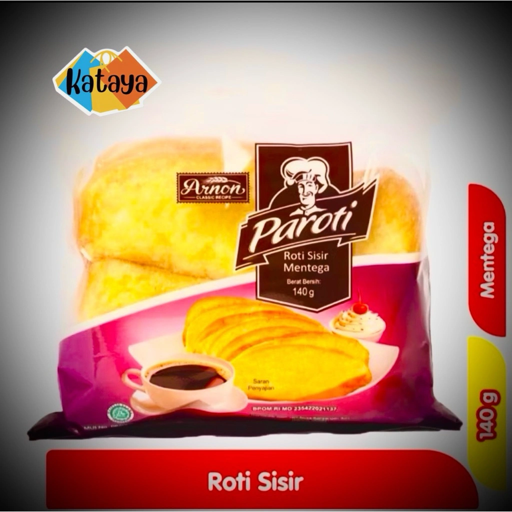 Roti sisir mentega 1 pack isi6 /  Roti sisir jadul mentega