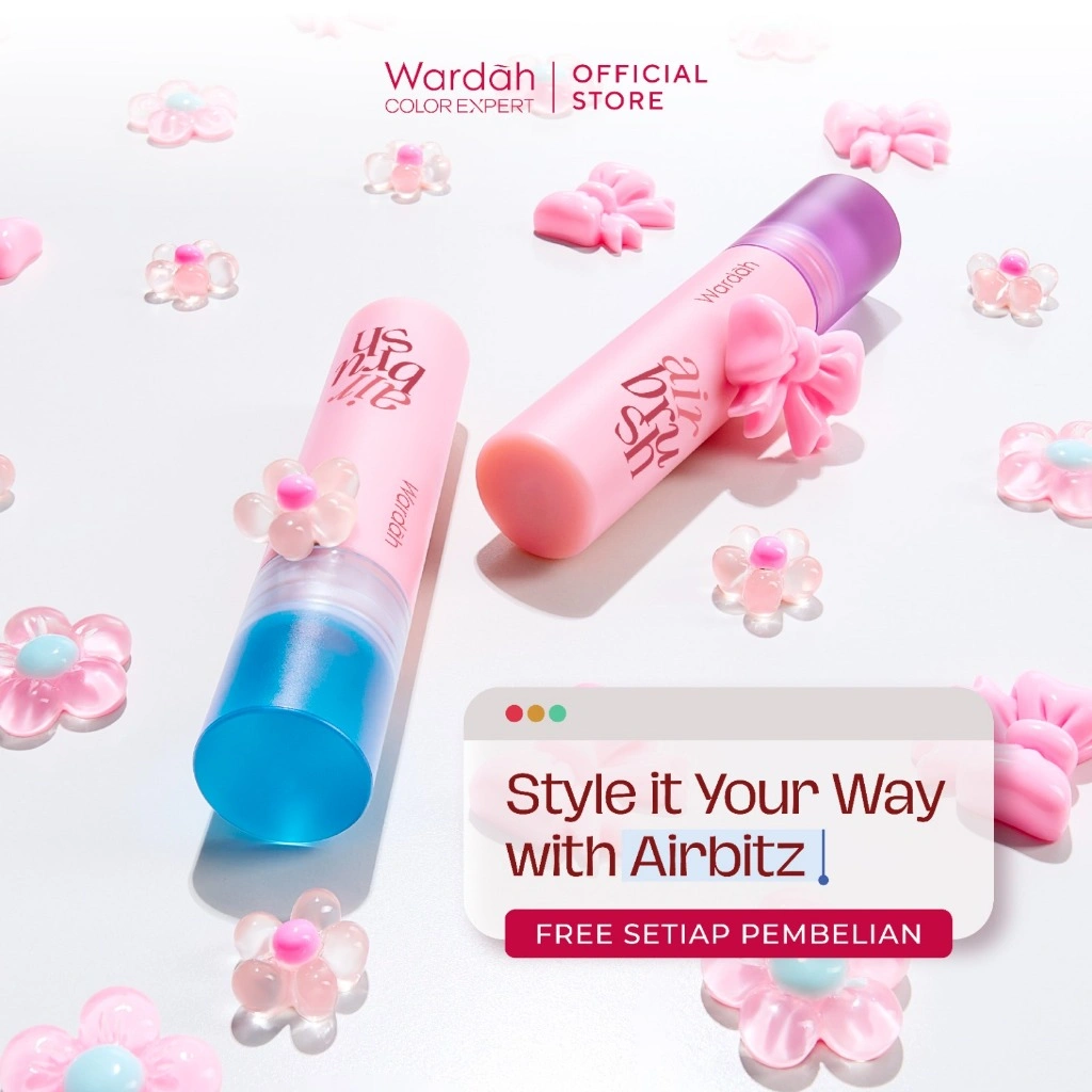 WARDAH Lip Tint Matte Airbrush Lip Tint - Soft-Blur Finish-Longlasting-Lightweight-Hydrates -Tahan Lama 24 Jam - Lip Stain - Lipgloss - Liptint - Lipstik - Lipcream - Lip Matte - Makeup