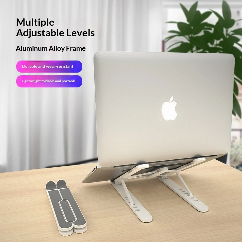 ALOHILOHI Dudukan Laptop Foldable Laptop Stand Tablet Stand Holder Lipat Notebook Stand Portable Multifungsi 6-Level
