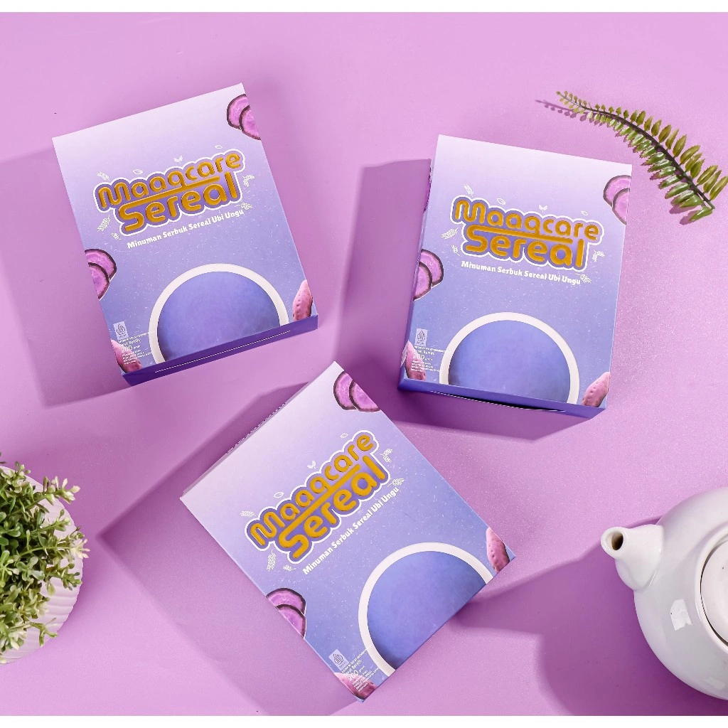 MAAGCARE PAKET 3 BOX SEREAL UBI UNGU OFFICIAL SHOPEE MALL