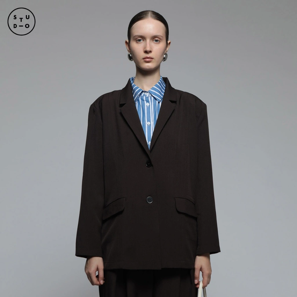 COTTONINK Studio - Outerwear Blazer Wanita Solin #StudioEssentials