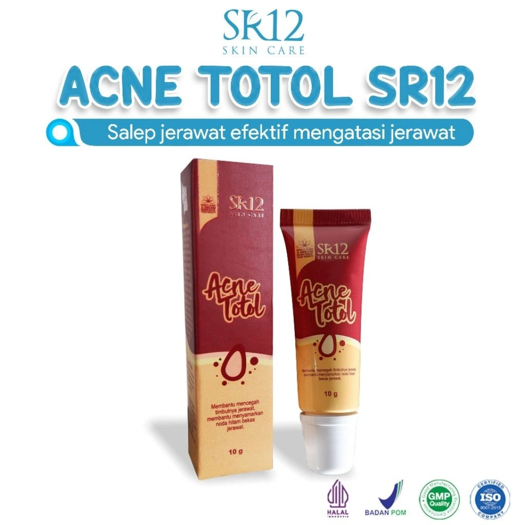 Acne Totol sr12 – Obat Totol Jerawat Cepat Kering & Redakan Merah Acne Spot Treatment – Totol Jerawat untuk Mengempeskan Jerawat Acne Totol Anti Jerawat – Keringkan Jerawat & Sembuhkan Lebih Cepat Anti Acne – Totol Jerawat Ampuh untuk Kulit Berjerawat