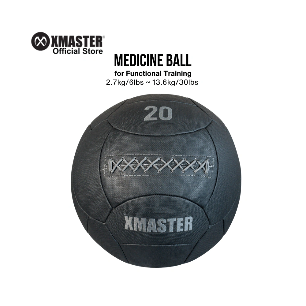 XMASTER PVC Medicine Ball 2.7kg-13.6kg Functional Training & Strength