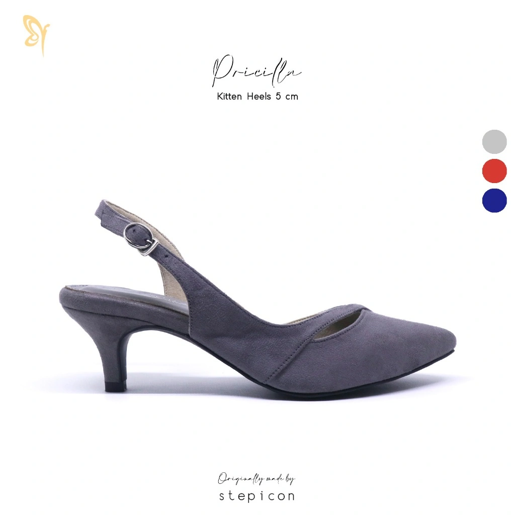 STEPICON ( Pricilla ) Kitten Heels 5 cm