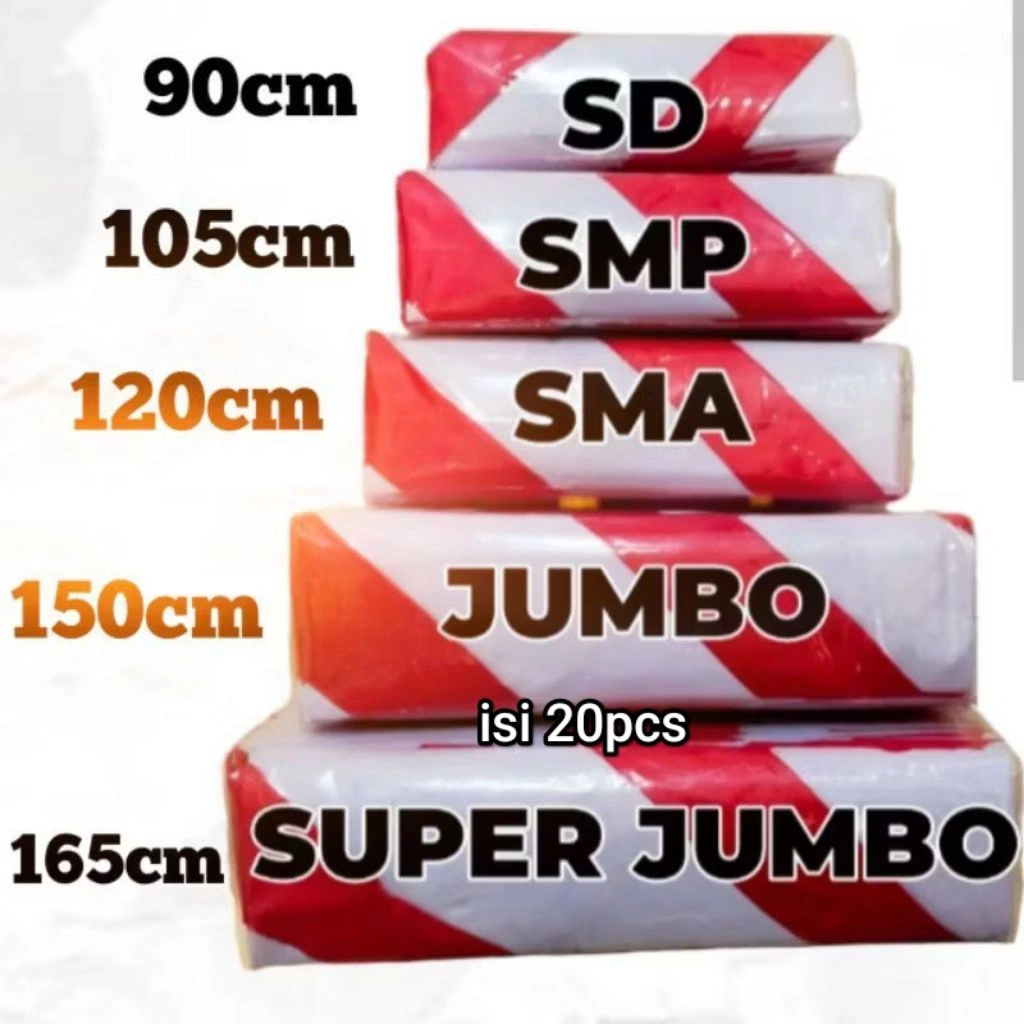 Hasduk Pramuka Siaga Penggalang Penegak Jumbo (20) / Hasduk Pramuka plus Ring Rotan (20) / Syal Pramuka Kain Katun