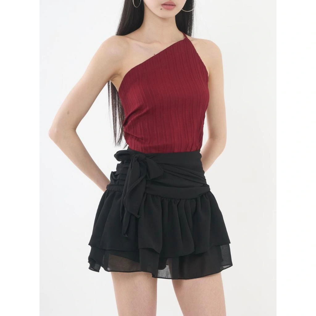ESSI Kiri Skort - Skort Wanita / Rok Celana / Rok Ruffle / Skort Ruffle / Rok Celana Wanita