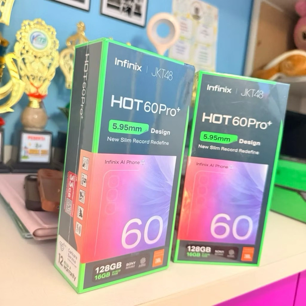 infinix hot 60 pro + 8/128gb BNIB segel garansi resmi