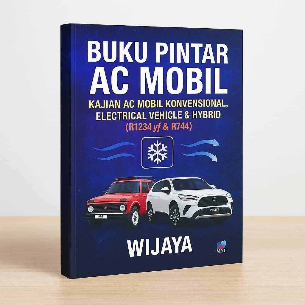 Buku Pintar AC Mobil - Kajian AC Mobil Konvensional, EV, dan Hybrid by WIJAYA