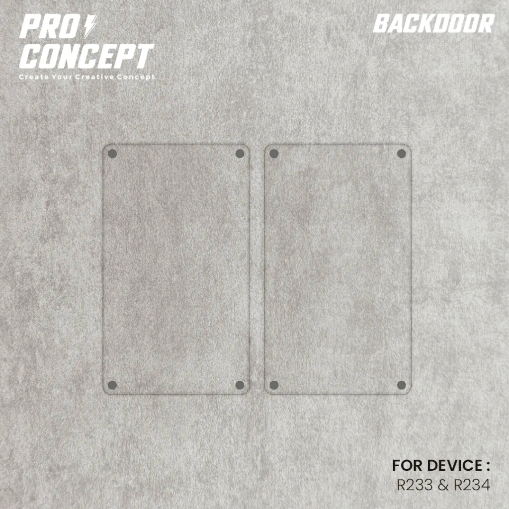 #1 Proconcept Acrylic Clear