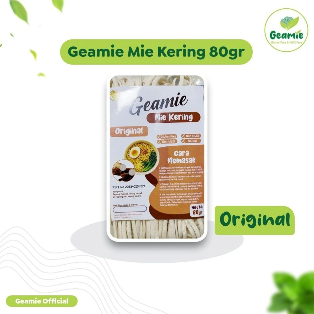 Mie Kering Kecil Gluten Free 80gr