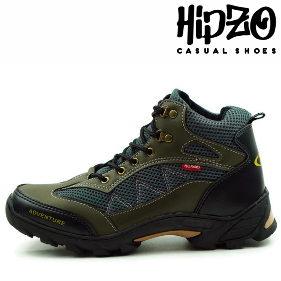 Sepatu Pria Boots Original Hipzo Shoes Cowok Cewek Outdoor Hiking Gunung Kuat Karet ANTI LICIN M-32
