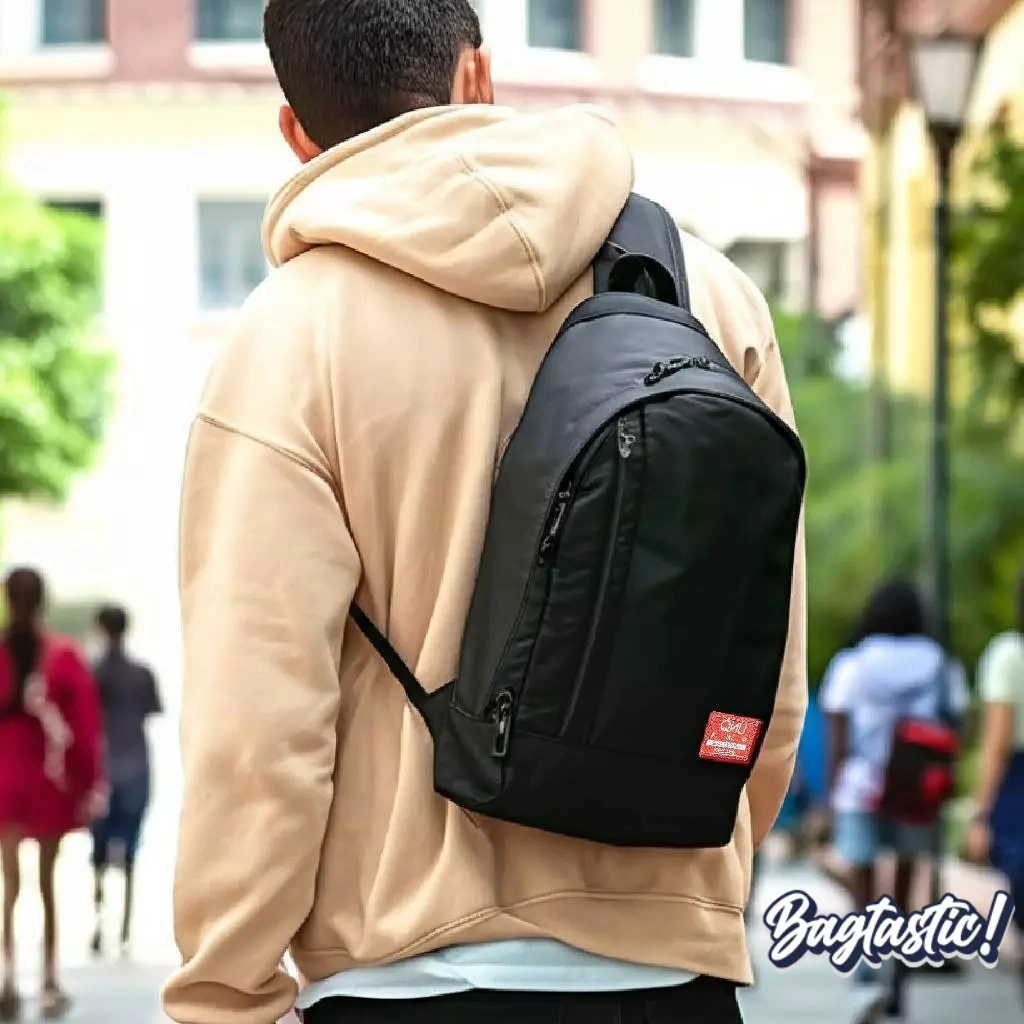 BAGTASTIC! [QiNU] Tas Selempang QiNU Lifestyle Series Kairo 10012 - Bahan Nylon Anti Air