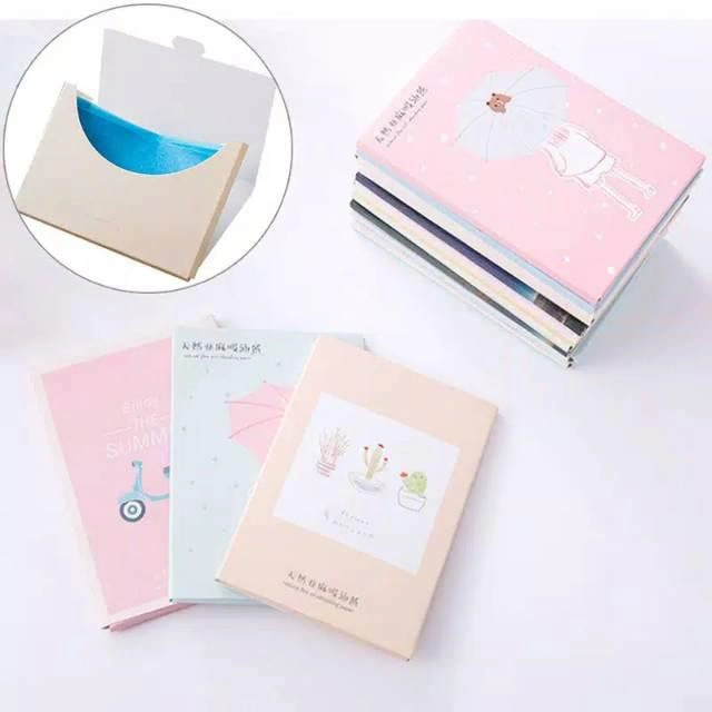 Kertas Penyerap Minyak Model Kartun Lucu Gaya Korea