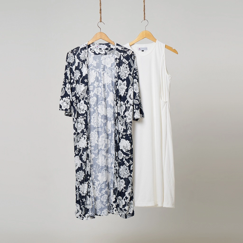 Moseshah NURSING 2In1 Set  Mecca Dress Outer DO04