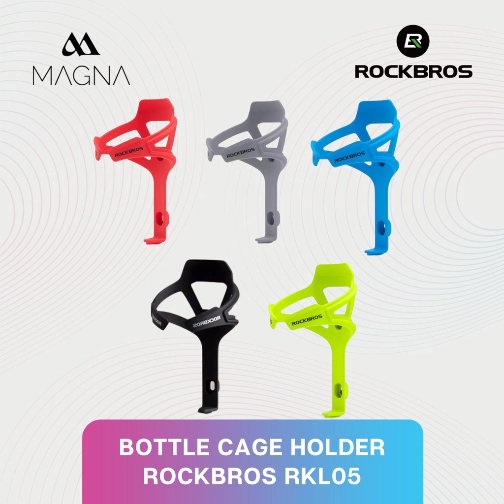 Tempat Botol Minum Sepeda Rockbros RKL05 Bicycle Bottle Cage Holder Alumunium Alloy Gowes Gunung Roadbike Seli BMX
