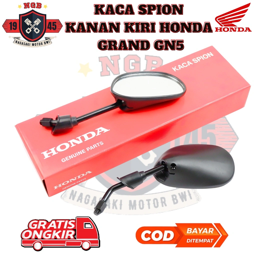 Kaca Spion Motor Astrea Grand / Kaca Spion 1 Set Honda Legenda & Grand - 88110-GN5-781