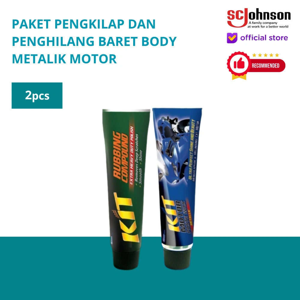 KIT Paket Rubbing Compound & Paste Metalik / Perawatan Body Glossy