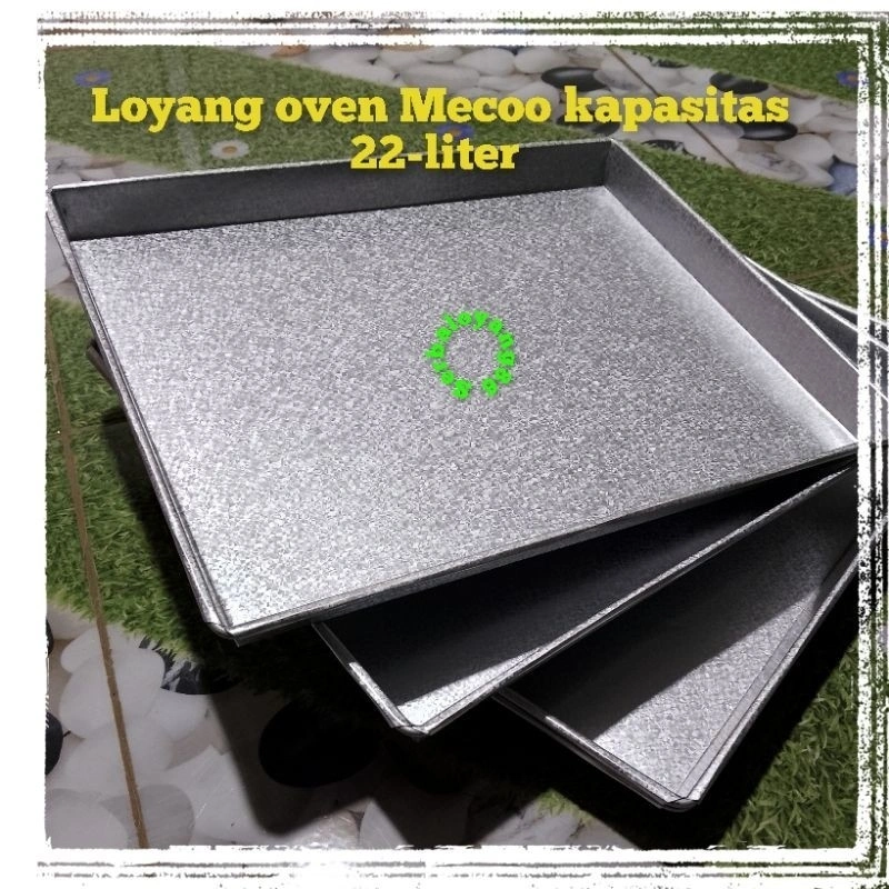 loyang tray rak jari oven mito listrik Mecoo kapasitas 22liter - cetakan kue kering