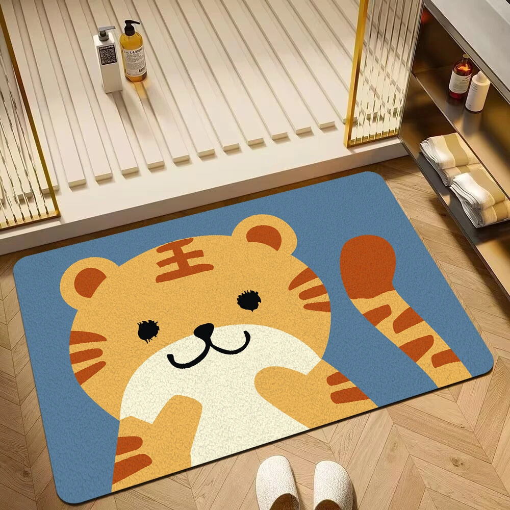 【Baru】keset penyerap lumpur diatom, keset kamar mandi penyerap, keset kamar mandi, keset kamar mandi penyerap, keset kaki kamar mandi, karpet, keset pintu, keset kamar mandi anti selip, keset penyerap kulit nappa, mudah dibersihkan, tidak perlu dicuci