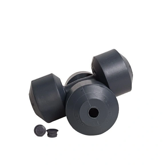 Sportivo Simplyfit COVER Dumbbell Barbel 8KG Premium Fitness Home Gym + Tutup Gratis TANPA ISI