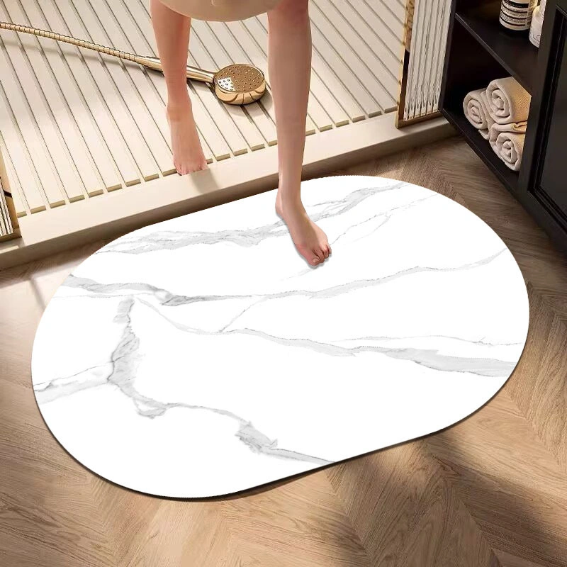 【Baru】karpet ，keset ，keset penyerap lumpur diatom，keset kamar mandi serap air，keset kamar mandi，kesed kamar mandi menyerap air，keset kaki kamar mandi，keset kamar mandi anti slip，Bantalan penyerap kulit mudah dibersihkan tanpa dicuci