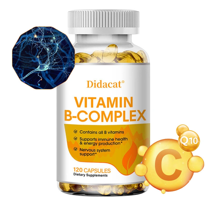 Vitamin B Complex (juga Mengandung Biotin) 120 Kapsul, Mendukung Respons Stres Normal Dan Mendukung Suasana Hati Positif
