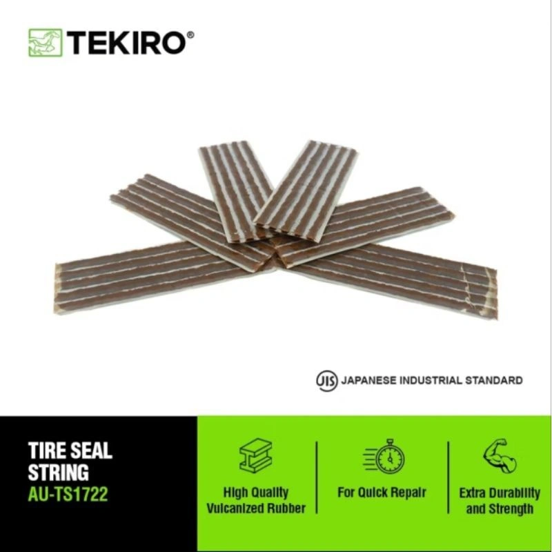 (JU) TEKIRO obat tambal ban 30 PCS tire seal string 30PCS isi refill tambal ban tubeless tubles ORI