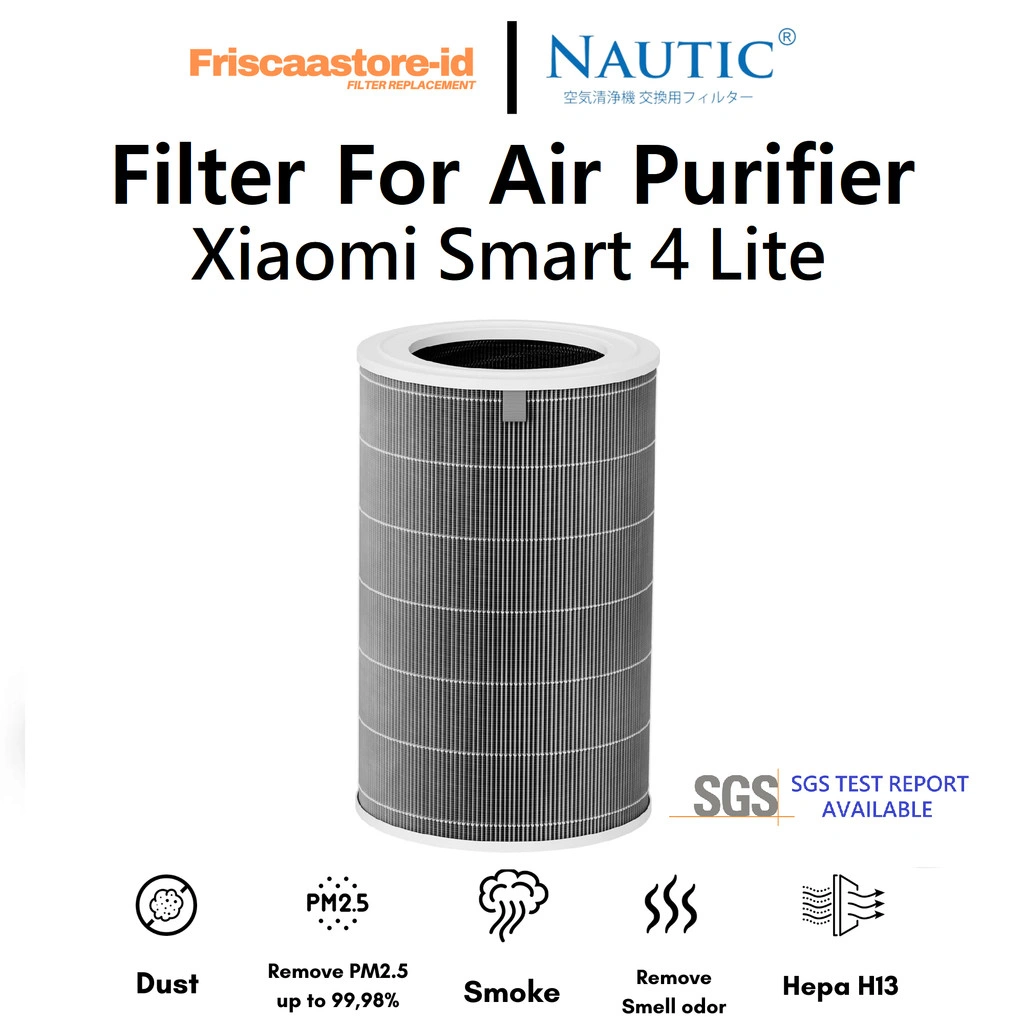 Filter Xiaomi 4 Lite Smart Air Purifier Replacement Hepa + Carbon