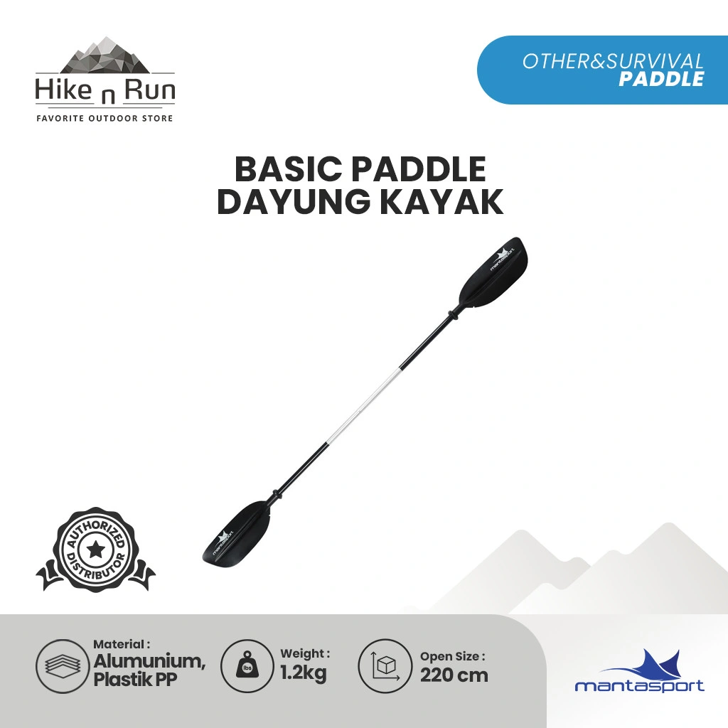 Mantasport Basic Paddle Dayung Kayak