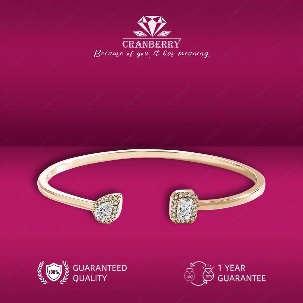 Gelang Wanita Cranberry Wanita Cranberry Jewelry Premium Lapis Emas 18k Anti Luntur Anti Berubah Warna Garansi 1 Tahun Resmi Size Adjustable Kualitas Grade Terbaru Aksesoris Perhiasan Gelang Nikah Permata VVS1 Elegan COD B27