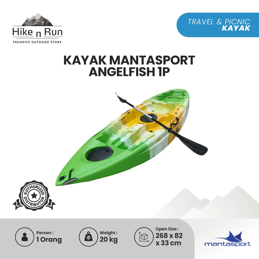 Kayak Mantasport Angelfish 1 Orang