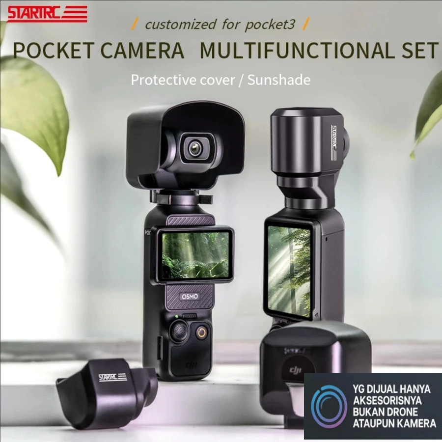 Startrc Lens Sun Hood Sunshade and Protective Cover DJI Osmo Pocket 3
