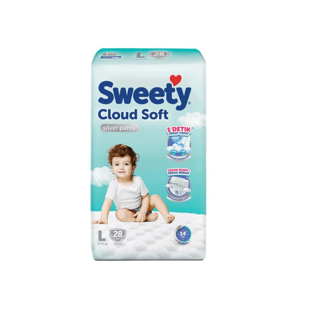 Sweety Silver Pants L 28