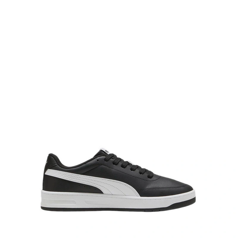 Puma Court Classic Clean Unisex Lifestyle Shoes - Black