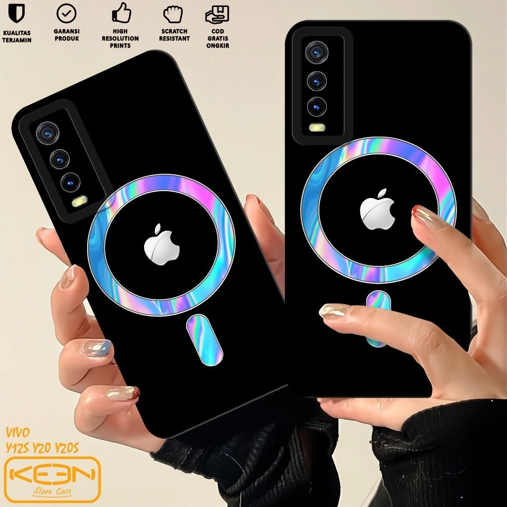 Case Vivo V2026 V2027 V2029 V2043 - Softcase Vivo V2026 V2027 V2029 V2043 Motif Logo Magsafe - Casing Hp Vivo V2026 V2027 V2029 V2043 - Case Hp - Softcase Hp Vivo - Silikon Hp - Kesing Hp - Cassing Hp - Mika Hp - Silicon Hp - Case Terbaru
