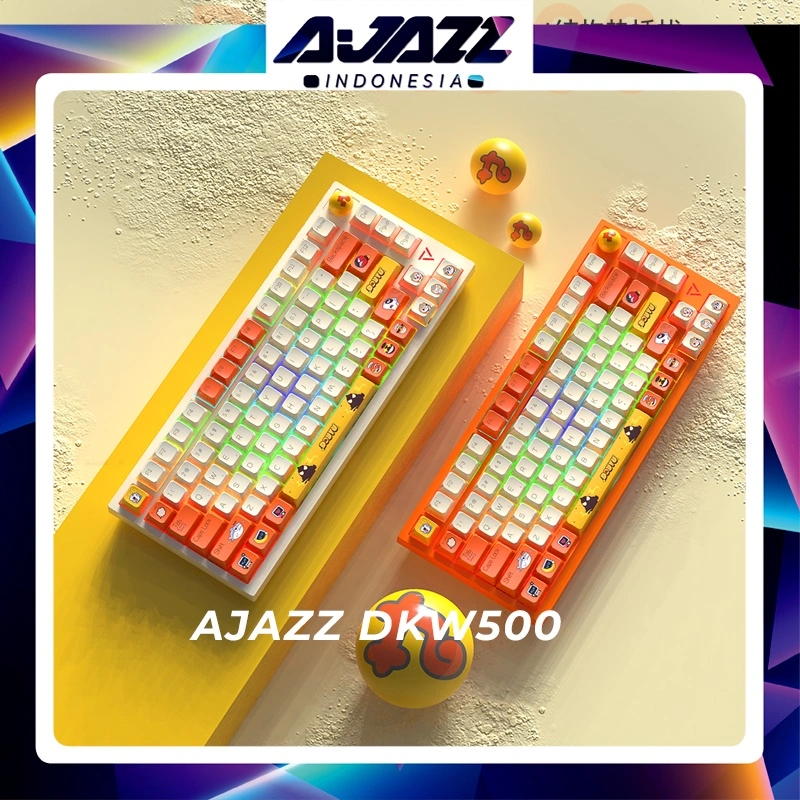 Ajazz x Douyu DKW500 75% Mechanical Keyboard 3-Mode RGB Hotswappable