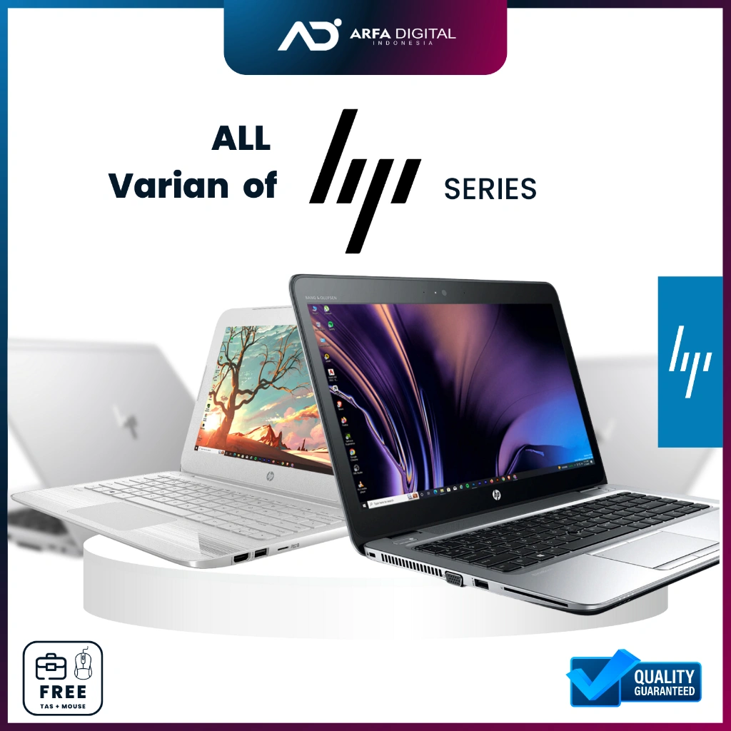 Laptop HP Elitebook / Probook Core I7 / I5 RAM 8GB SSD 256GB Murah Bergaransi