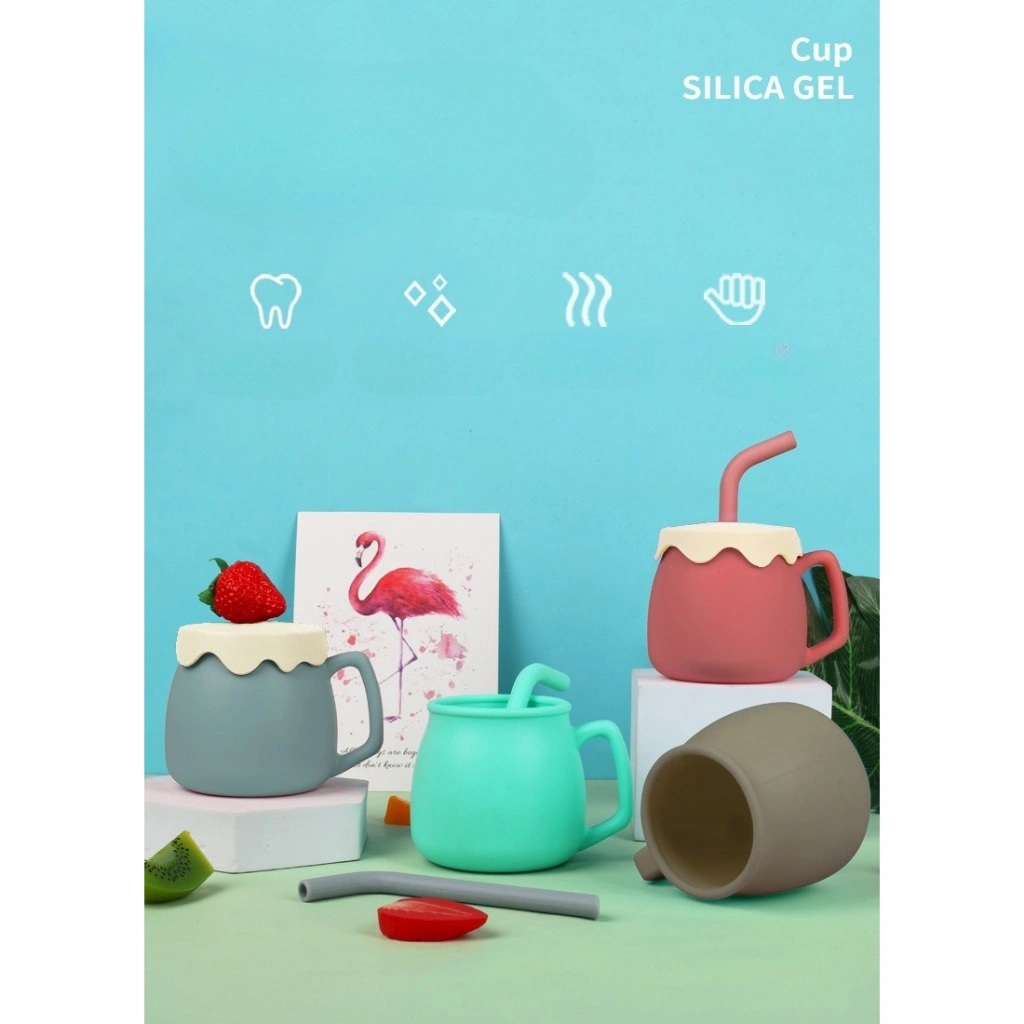 KEOLA - Silicone 3 in 1 Cup | Training Cup, Sippy Cup, Snack Cup Serba Guna | Gelas Belajar Minum Anak Silicone Premium