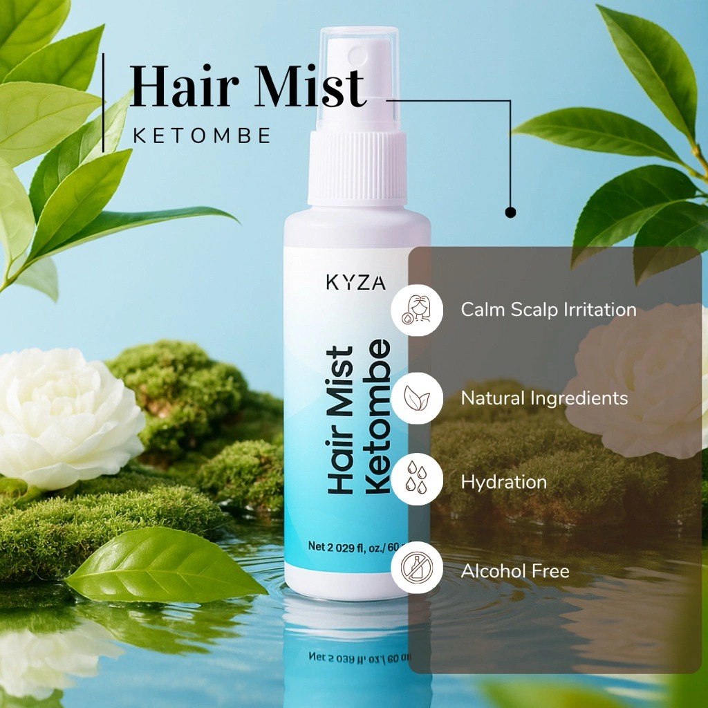 KYZA Hair Mist Vitamin KETOMBE 60ml [New Ready]