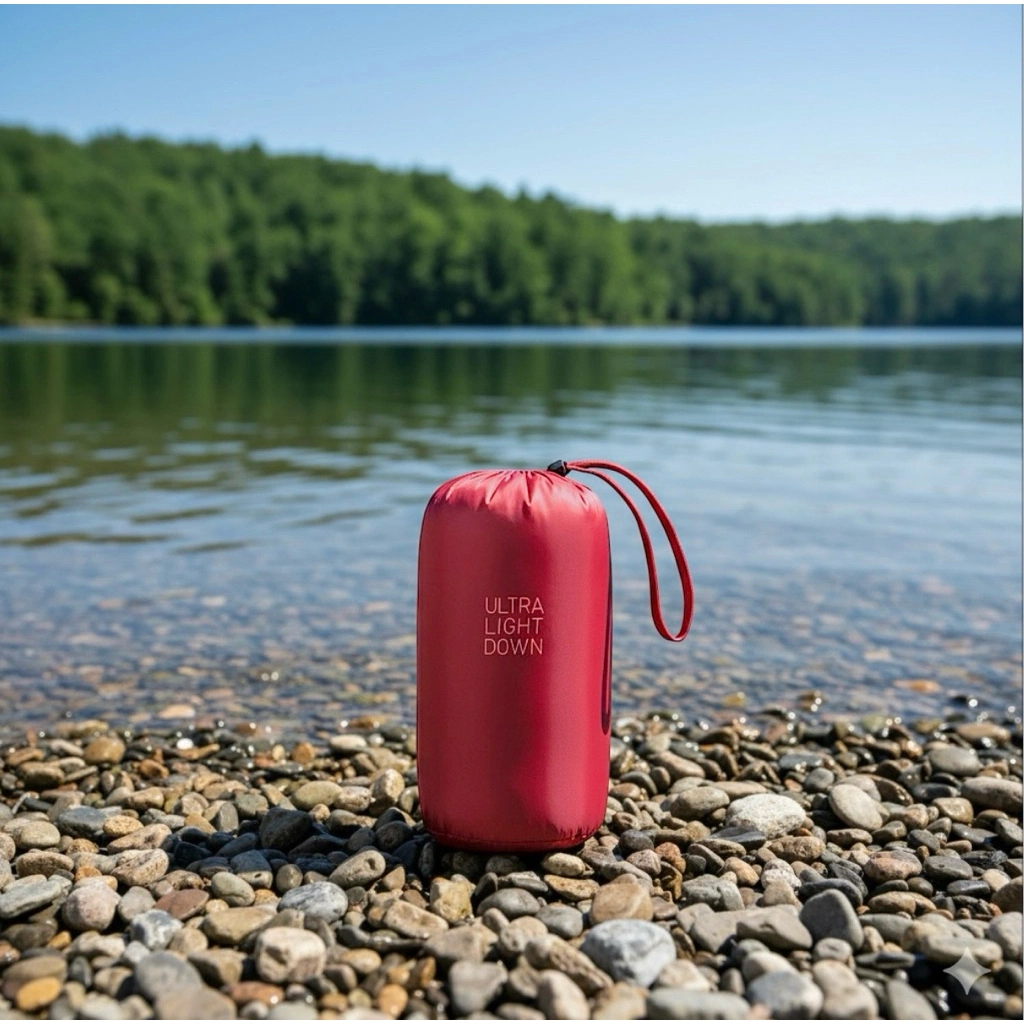 UNIQLO Stuff Sack Ultralight Down | Pouch sarung Jaket Bulu Angsa | Kantong Penyimpanan Pakaian