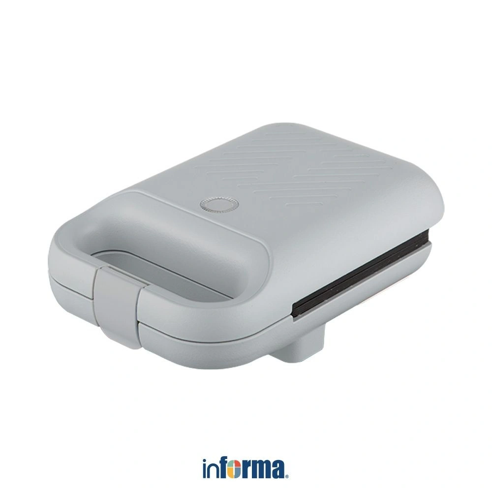 Informa Kels Avery Waffle Maker Square - Abu-Abu Pembuat Kue Gofre Alat Pemanggang Cetakan Waffle Anti Lengket Perlengkapan Dapur Panggang Roti Alat Masak Snack Maker Cetakan Kue