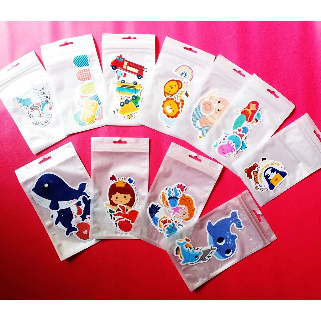 Stiker Botol Anak Kartun Tematik Karkter Lucu | Stiker Hampers | Stiker Dekorasi Scrapbook Sticker Reward