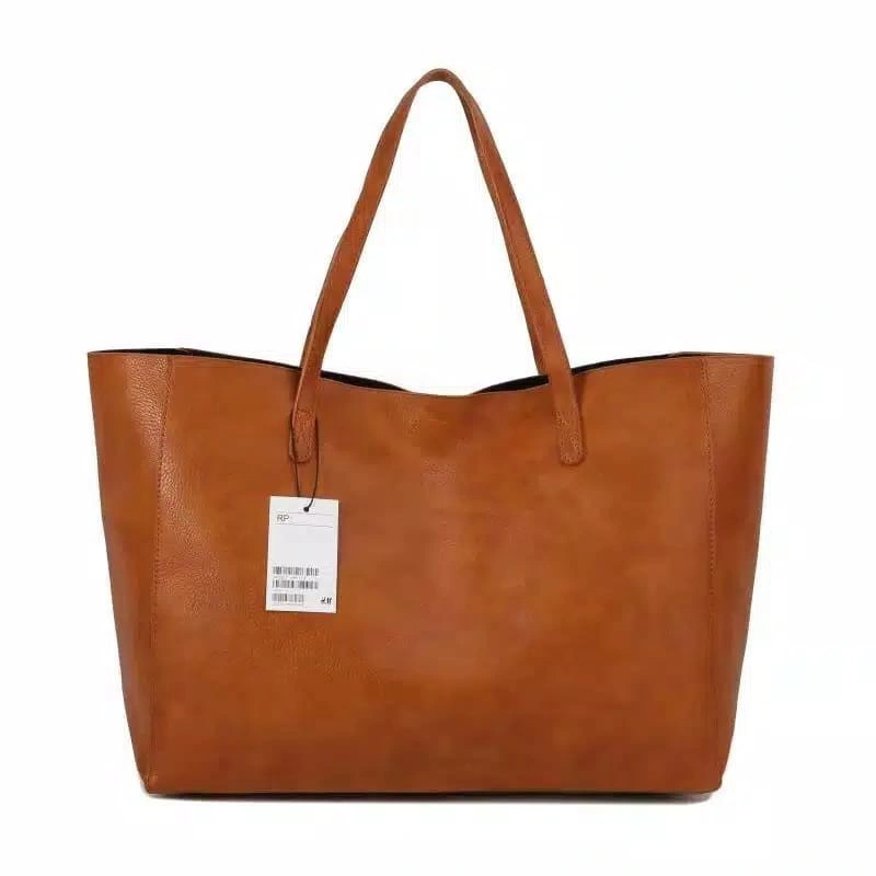 Totebag Wanita HnM Polos Totebag Wanita Import - Totebag Kulit Wanita #005