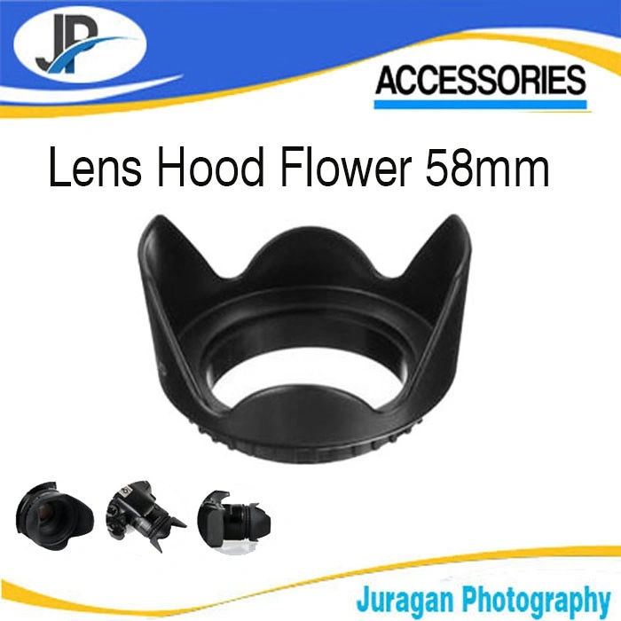 Lens Hood Flower 58mm Canon 18-55mm Fujifilm X-A3 X-A10 16-50mm Lenshood