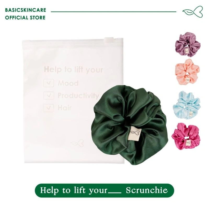 Lift Your___ Satin Silk Scrunchie